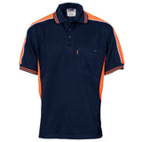 DNC Polyester Cotton Panel Polo Shirt - Short Sleeve (5214) Polos with Designs DNC Workwear - Ace Workwear