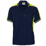 DNC Polyester Cotton Panel Polo Shirt - Short Sleeve (5214) Polos with Designs DNC Workwear - Ace Workwear