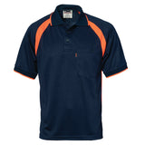DNC Coolbreathe Contrast Polo - Short Sleeve (5216) Polos with Designs DNC Workwear - Ace Workwear
