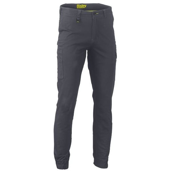 Bisley Modern Fit Stretch Cotton Drill Cargo Cuffed Pants (BPC6028) - Ace Workwear