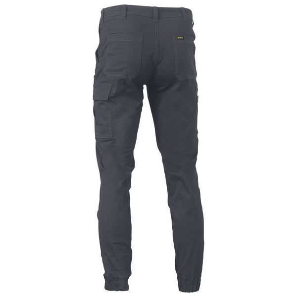 Bisley Modern Fit Stretch Cotton Drill Cargo Cuffed Pants (BPC6028) - Ace Workwear