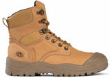 Mongrel Wheat high Leg Lace Up Boot W/ Scuff Cap (550050) (Pre Order) Lace Up Safety Boots Mongrel - Ace Workwear