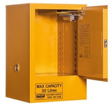 PRATT Toxic Storage Cabinet 30L 1 Door, 1 Shelf (5516AST) Class 6 Toxic Substance, signprice Pratt - Ace Workwear