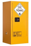 PRATT Toxic Storage Cabinet 60L 1 Door, 2 Shelf (5517AST) Class 6 Toxic Substance, signprice Pratt - Ace Workwear