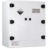 PRATT Poly Corrosive Cabinet 160LTR, 2 Door, 4 Shelf (5530PSPH) Class 8 Corrosive Poly, signprice Pratt - Ace Workwear