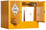 PRATT Toxic Storage Cabinet 100L 2 Door, 1 Shelf (5535AST) Class 6 Toxic Substance, signprice Pratt - Ace Workwear