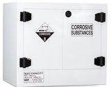 PRATT Poly Corrosive Cabinet 100LTR, 2 Door, 1 Shelf (5535PSPH) Class 8 Corrosive Poly, signprice Pratt - Ace Workwear