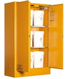 PRATT Toxic Storage Cabinet 250L 2 Door, 3 Shelf (5545AST) Class 6 Toxic Substance, signprice Pratt - Ace Workwear