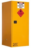 PRATT Flammable Storage Cabinet 350L 1 Door, 3 Shelf (5560ASE) Class 3 Flammable Liquid, signprice Pratt - Ace Workwear
