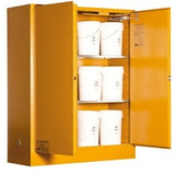 PRATT Toxic Storage Cabinet 250L XL 2 Door, 3 Shelf (5560AST) Class 6 Toxic Substance, signprice Pratt - Ace Workwear