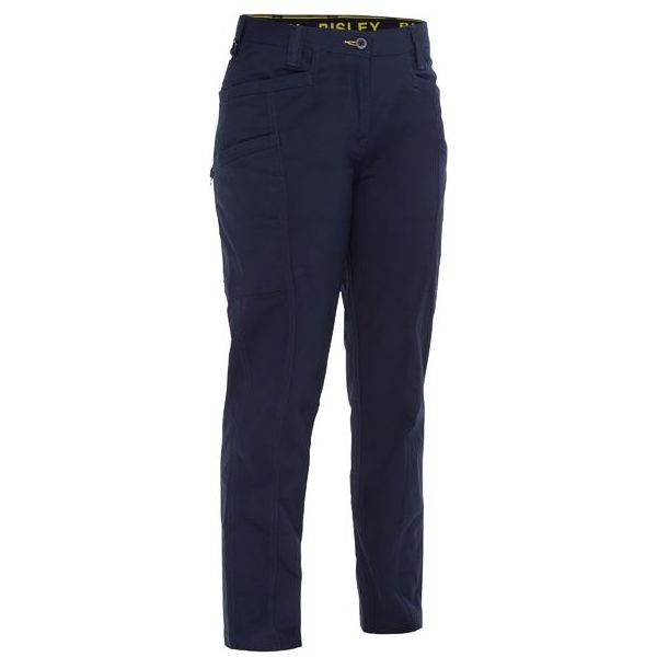 Bisley Womens X Airflow Stretch Ripstop Vented Cargo Pants (BPCL6150) - Ace Workwear