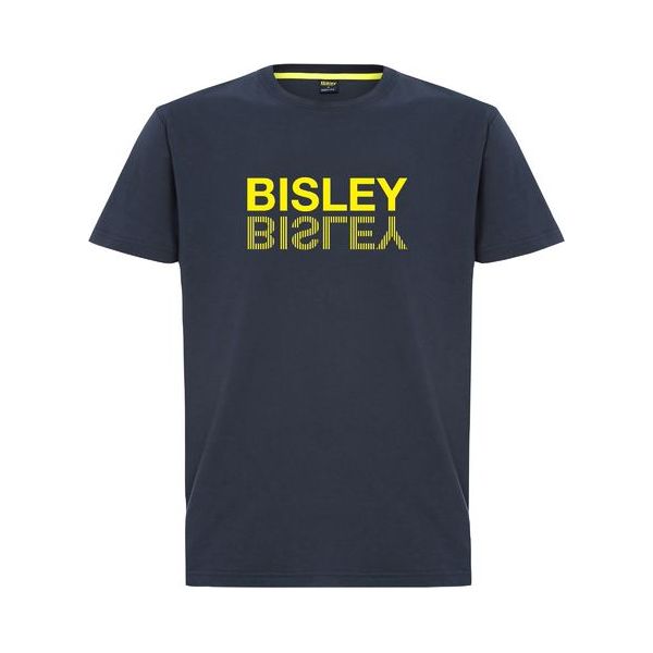 Bisley Crew Neck Flipped Logo Tee (BKT097) - Ace Workwear