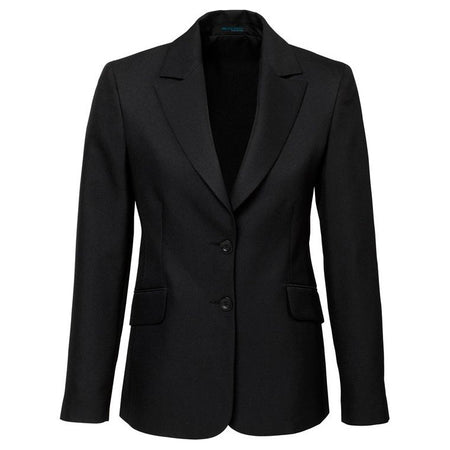 Biz Corporates Womens Longline Jacket (60112) Corporate Dresses & Jackets, signprice Biz Corporates - Ace Workwear