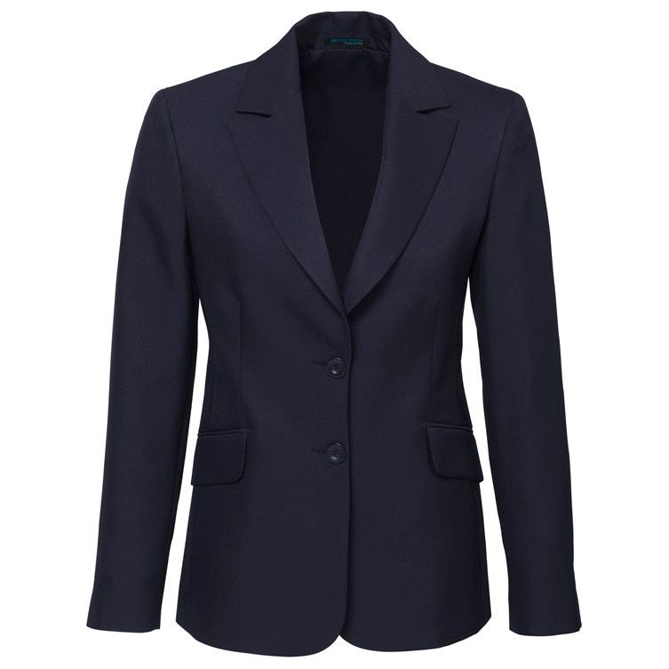Biz Corporates Womens Longline Jacket (60112) Corporate Dresses & Jackets, signprice Biz Corporates - Ace Workwear
