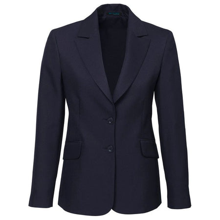 Biz Corporates Womens Longline Jacket (60112) Corporate Dresses & Jackets, signprice Biz Corporates - Ace Workwear