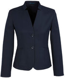 Biz Corporates Womens Short Jacket With Reverse Lapel (60113) Corporate Dresses & Jackets, signprice Biz Corporates - Ace Workwear