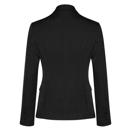 Biz Corporates Womens 2 Button Mid Length Jacket (60119) Corporate Dresses & Jackets, signprice Biz Corporates - Ace Workwear