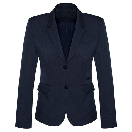 Biz Corporates Womens 2 Button Mid Length Jacket (60119) Corporate Dresses & Jackets, signprice Biz Corporates - Ace Workwear