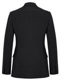 Biz Corporates Womens Longline Jacket (60717) Corporate Dresses & Jackets, signprice Biz Corporates - Ace Workwear