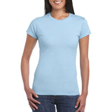 Gildan Softstyle Ladies' Round Neck T-Shirt (64000L) Plain T-Shirt (Tees), signprice Gildan - Ace Workwear