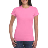 Gildan Softstyle Ladies' Round Neck T-Shirt (64000L) Plain T-Shirt (Tees), signprice Gildan - Ace Workwear