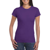 Gildan Softstyle Ladies' Round Neck T-Shirt (64000L) Plain T-Shirt (Tees), signprice Gildan - Ace Workwear