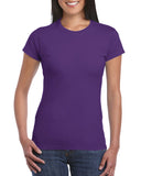 Gildan Softstyle Ladies' Round Neck T-Shirt (64000L) Plain T-Shirt (Tees), signprice Gildan - Ace Workwear