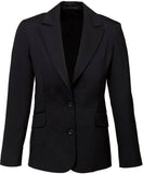 Biz Corporates Womens Longline Jacket (64012) Corporate Dresses & Jackets, signprice Biz Corporates - Ace Workwear