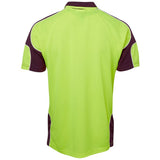 JB's Hi Vis Arm Panel Polo Short Sleeve (6AP4S) Hi Vis Polo With Designs JB's Wear - Ace Workwear