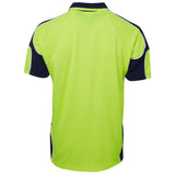 JB's Hi Vis Arm Panel Polo Short Sleeve (6AP4S) Hi Vis Polo With Designs JB's Wear - Ace Workwear