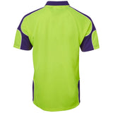 JB's Hi Vis Arm Panel Polo Short Sleeve (6AP4S) Hi Vis Polo With Designs JB's Wear - Ace Workwear