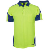 JB's Hi Vis Arm Panel Polo Short Sleeve (6AP4S) Hi Vis Polo With Designs JB's Wear - Ace Workwear