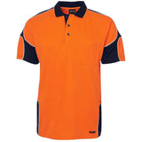 JB's Hi Vis Arm Panel Polo Short Sleeve (6AP4S) Hi Vis Polo With Designs JB's Wear - Ace Workwear