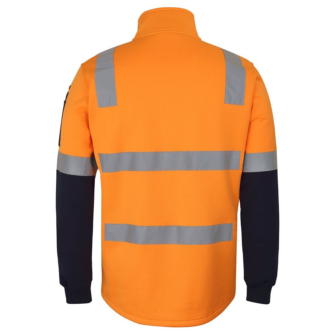 JB's 1/2 Zip AUST. Rail (D+N) Fleece Sweater (6DARF) Hi Vis Half Zip Jumpers, signprice JB's Wear - Ace Workwear