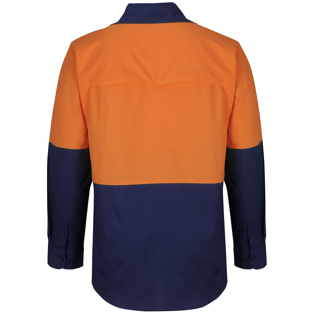 JB's Hi Vis Ripstop L/S Fishing Shirt (6HNRL) Hi Vis Shirts JB's Wear - Ace Workwear