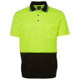 JB's Hi Vis Non Cuff Traditional Polo (6HVNC) Hi Vis Plain Polo, signprice JB's Wear - Ace Workwear