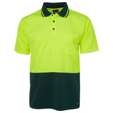 JB's Hi Vis Non Cuff Traditional Polo (6HVNC) Hi Vis Plain Polo, signprice JB's Wear - Ace Workwear