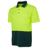 JB's Hi Vis Non Cuff Traditional Polo (6HVNC) Hi Vis Plain Polo, signprice JB's Wear - Ace Workwear