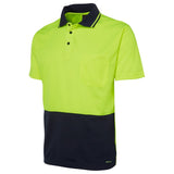 JB's Hi Vis Non Cuff Traditional Polo (6HVNC) Hi Vis Plain Polo, signprice JB's Wear - Ace Workwear