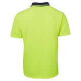 JB's Hi Vis Non Cuff Traditional Polo (6HVNC) Hi Vis Plain Polo, signprice JB's Wear - Ace Workwear