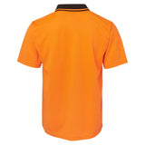 JB's Hi Vis Non Cuff Traditional Polo (6HVNC) Hi Vis Plain Polo, signprice JB's Wear - Ace Workwear