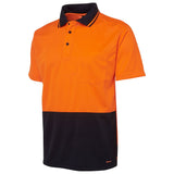 JB's Hi Vis Non Cuff Traditional Polo (6HVNC) Hi Vis Plain Polo, signprice JB's Wear - Ace Workwear