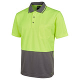 JB's Hi Vis Non Cuff Traditional Polo (6HVNC) Hi Vis Plain Polo, signprice JB's Wear - Ace Workwear