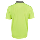 JB's Hi Vis Non Cuff Traditional Polo (6HVNC) Hi Vis Plain Polo, signprice JB's Wear - Ace Workwear