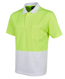 JB's Hi Vis Non Cuff Traditional Polo (6HVNC) Hi Vis Plain Polo, signprice JB's Wear - Ace Workwear