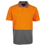 JB's Hi Vis Non Cuff Traditional Polo (6HVNC) Hi Vis Plain Polo, signprice JB's Wear - Ace Workwear