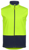 JB's Hi Vis Water Resist Softshell Vest (6HWV) Hi Vis Winter Vest JB's Wear - Ace Workwear