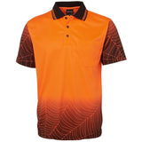 JB's Hi Vis Web Polo Short Sleeve (6WPS) Hi Vis Polo With Designs JB's Wear - Ace Workwear