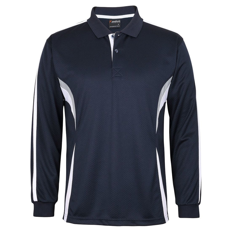 JB's Podium L/S Cool Polo (7CLP) Polos with Designs, signprice JB's Wear - Ace Workwear