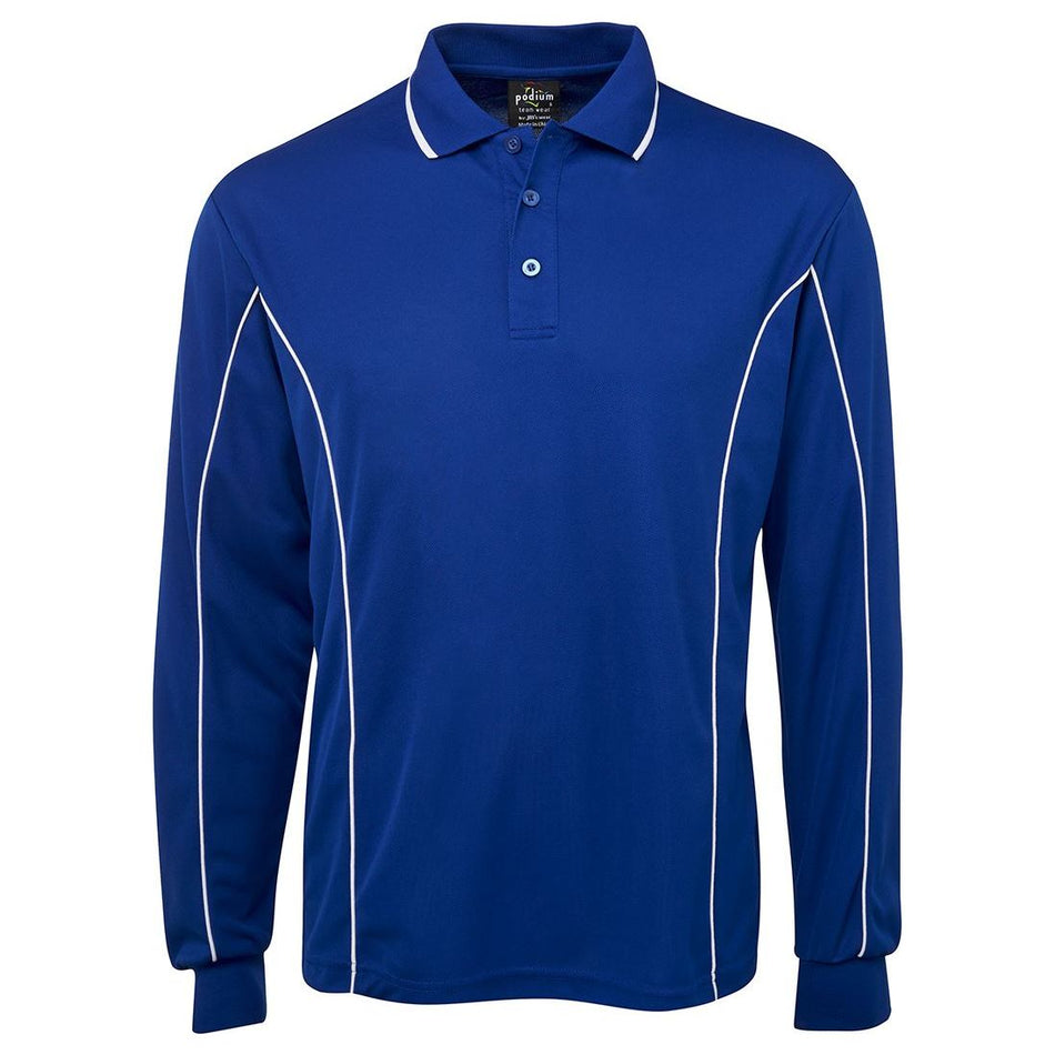 JB's L/S Piping Polo (7PIPL) Polos with Designs, signprice JB's Wear - Ace Workwear
